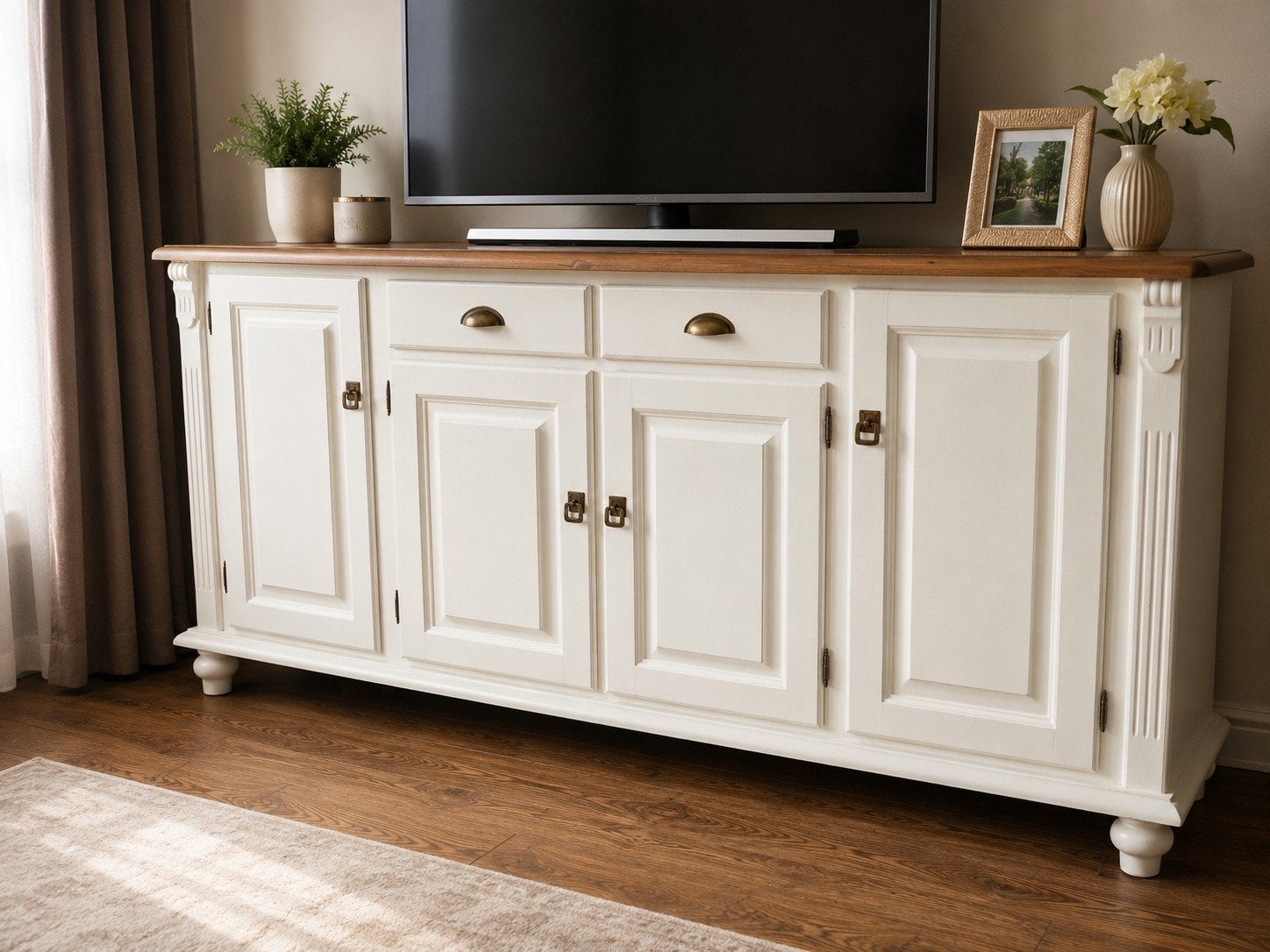 Landelijk dressoir met veel ruimte, Ophalen