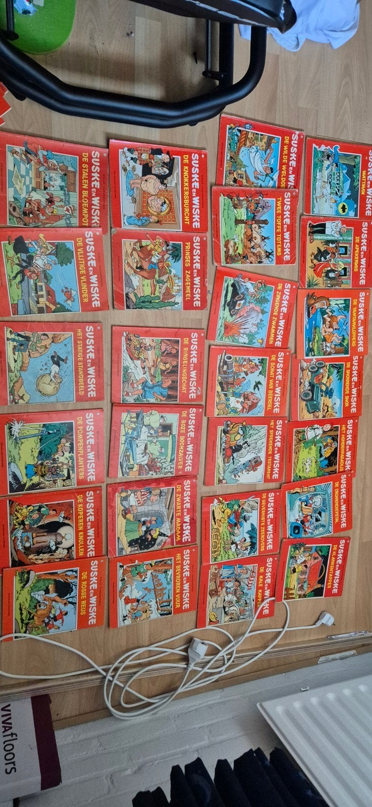 57 Suske en Wiske stripboeken, waaronder 7 eerste edities, Boeken, Meerdere stripboeken, Ophalen of Verzenden, Gelezen, Willy Vandersteen