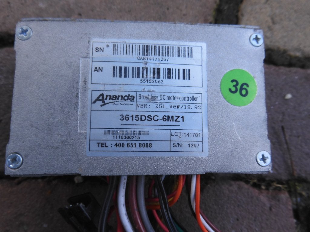 Controller Ananda, komt uit een Sparta C5, Fietsen en Brommers, Elektrische fiets, Gebruikt, Ophalen of Verzenden, Motor