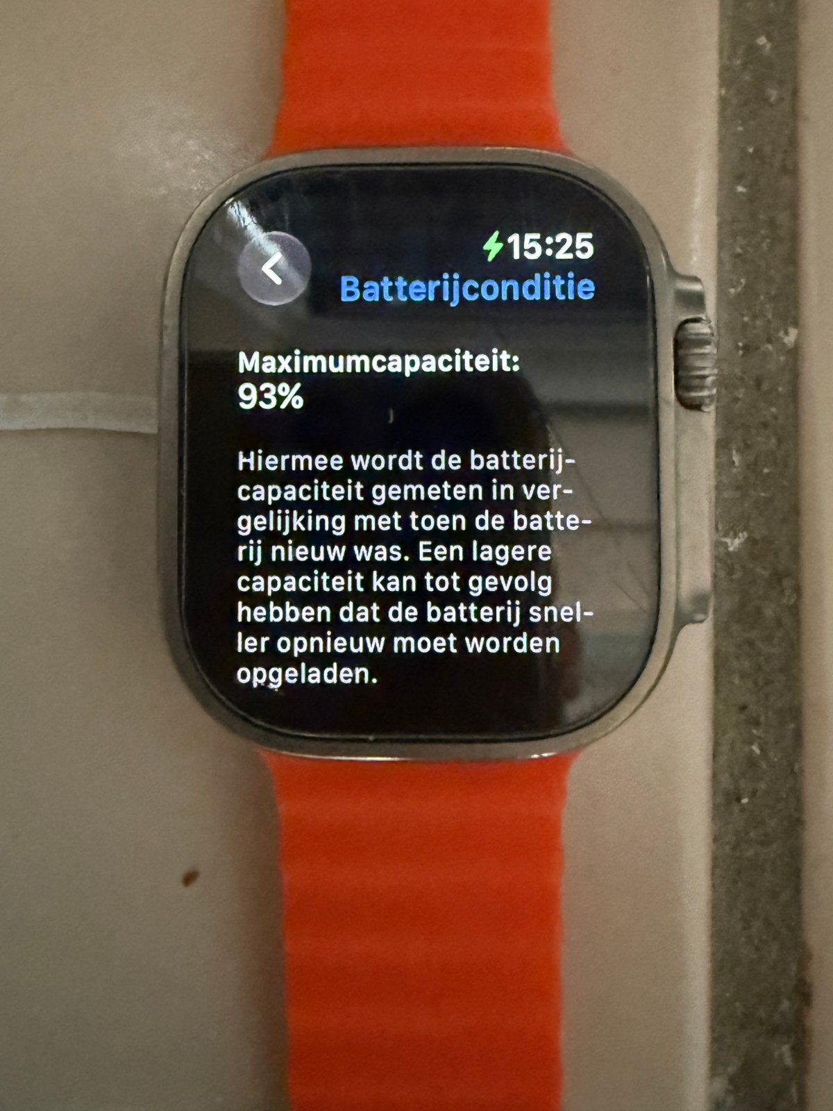 Apple Watch Ultra 2 - Zo goed als nieuw, Afstand, IOS, Oranje, Ophalen of Verzenden