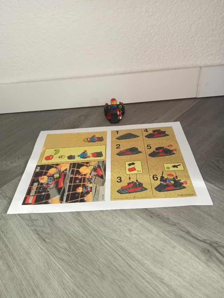 Lego Space Spyrius 1954 Surveillance Scooter, Lego, Ophalen of Verzenden, Space, Complete set
