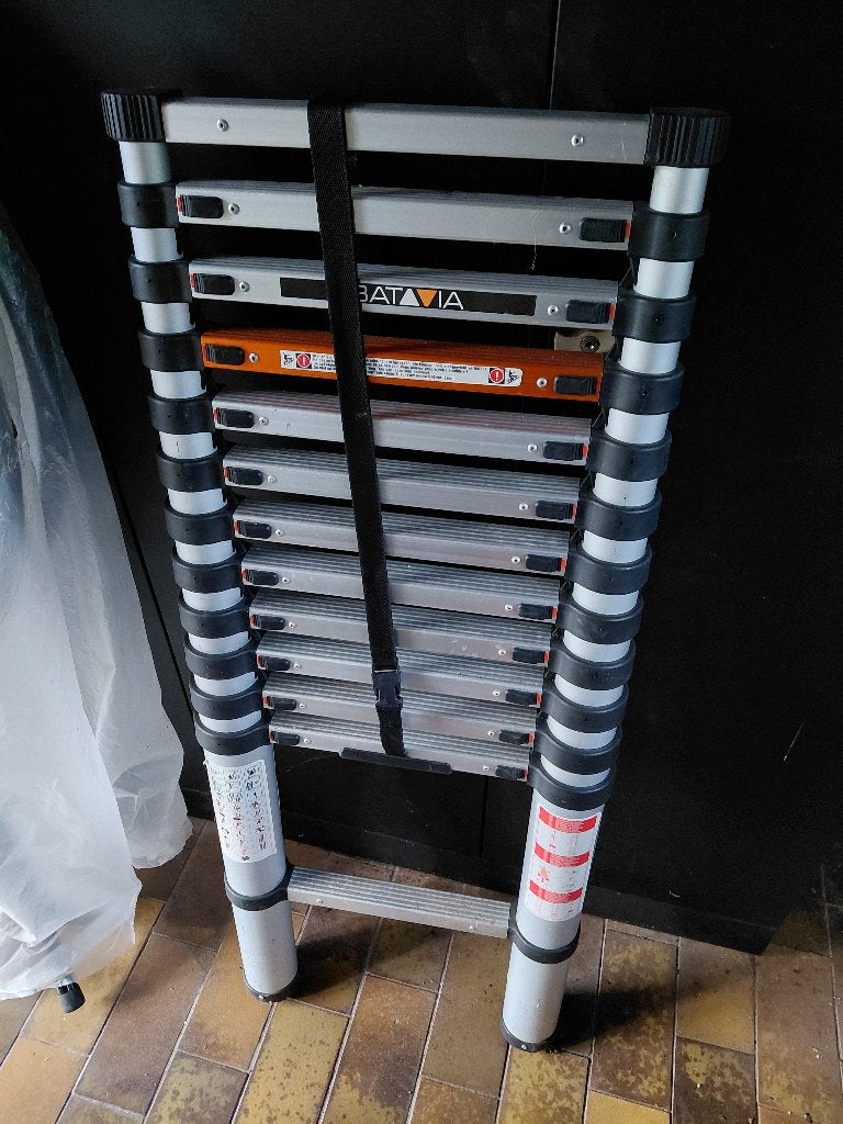 Telescoopladder, Doe-het-zelf en Verbouw, Ophalen, Ladder, 2 tot 4 meter