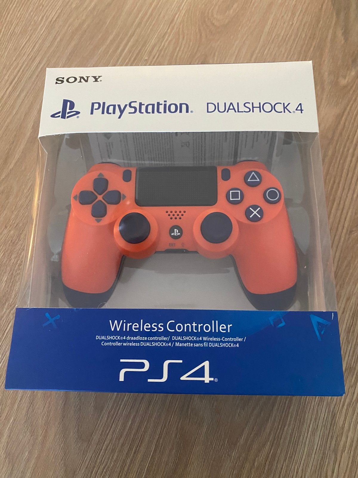 Ps4 controllers oranje en zwart, Spelcomputers en Games, Spelcomputers | Sony PlayStation Consoles | Accessoires, Nieuw, Ophalen of Verzenden