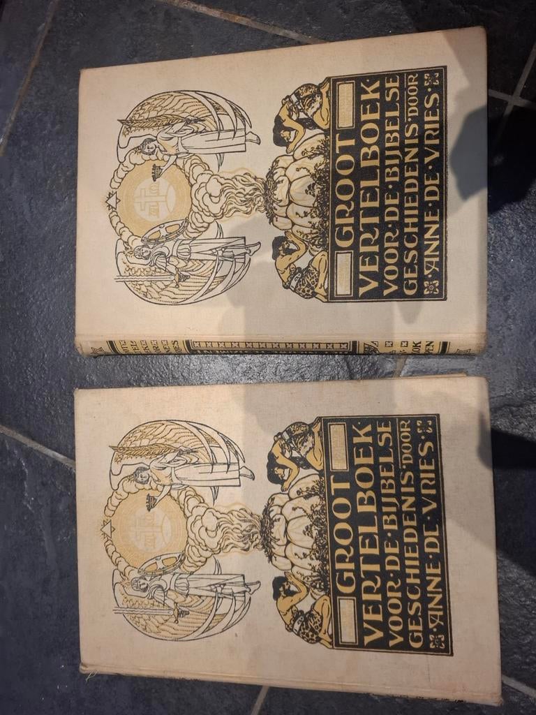 Groot Vertelboek voor de Bijbelse Geschiedenis (2 delen), Ophalen of Verzenden, Gelezen, J.H. de Vries, Christendom | Katholiek