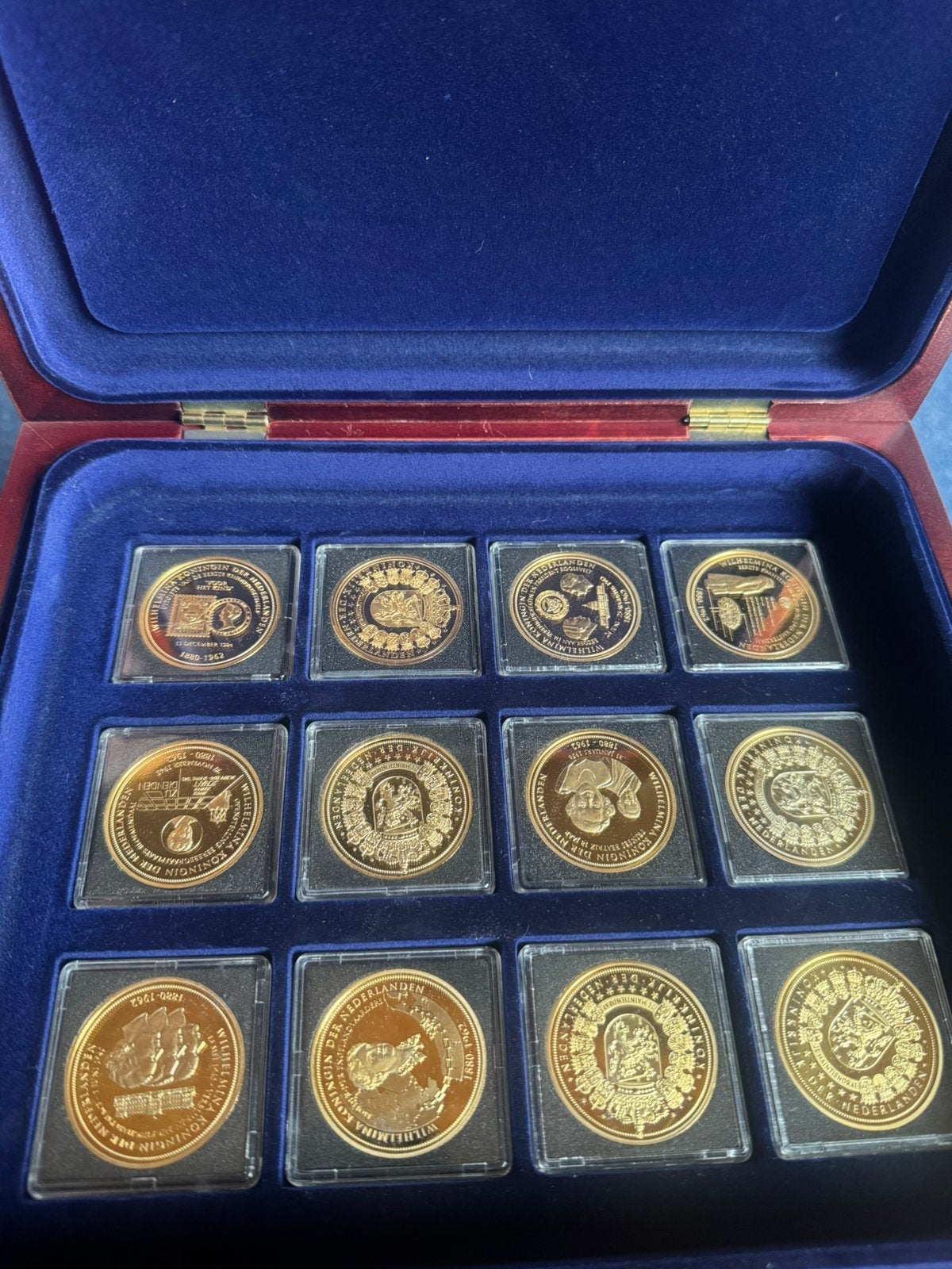 Koninkrijksmunten 24karaat goud en zilver verguld, Ophalen, Vóór koninkrijk, Overige waardes, Goud
