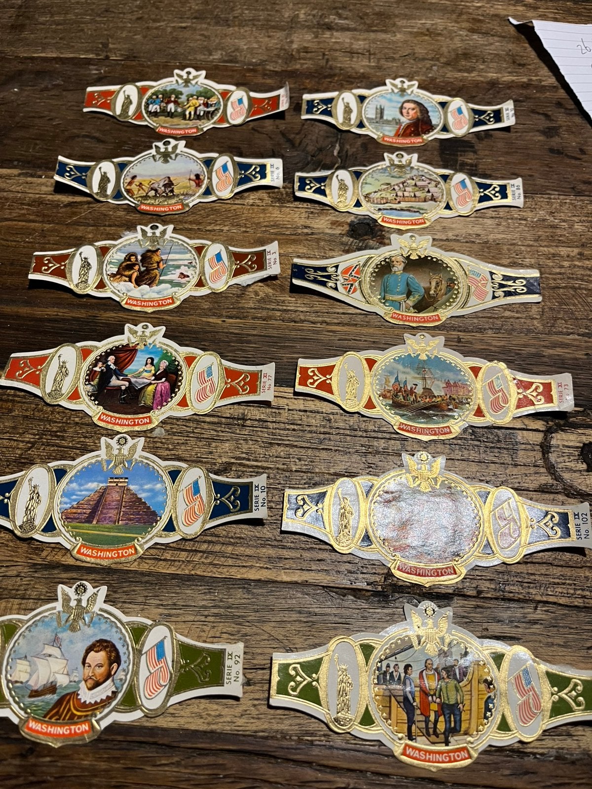 Diverse sigarenbandjes, Ophalen of Verzenden, Zo goed als nieuw, Sigarenbandjes