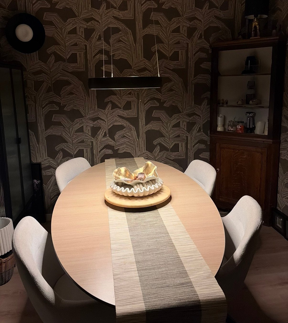 Mooie ovale tafel, Huis en Inrichting, Ophalen, 50 tot 100 cm, Zo goed als nieuw, 150 tot 200 cm