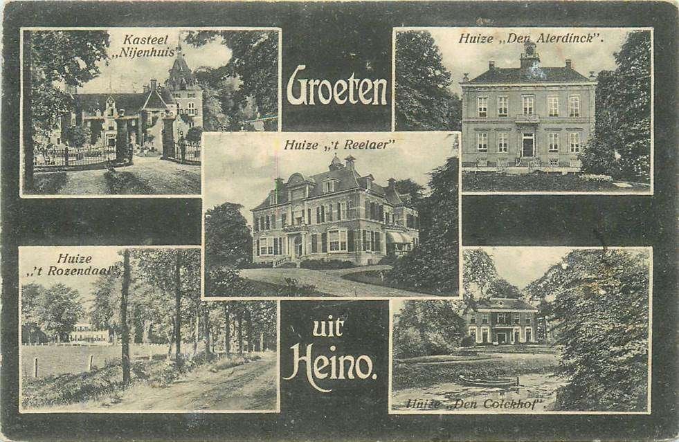 304-276-023 Heino Groeten uit, Verzenden, Voor 1920, Overijssel