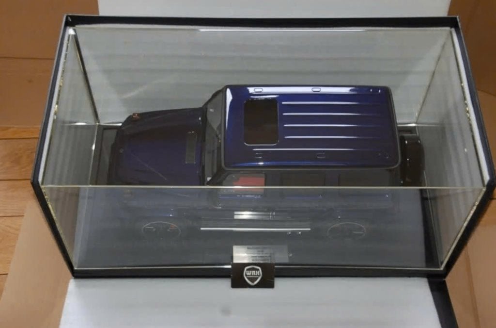 1:8 Minichamps MERCEDES G63 AMG 2018 blue LTD99 UNIEK !! WRH, Ophalen, Nieuw, 1:5 t/m 1:8, Auto