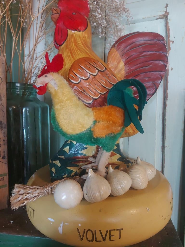 Oude Steiff haan , 20 cm, Verzenden