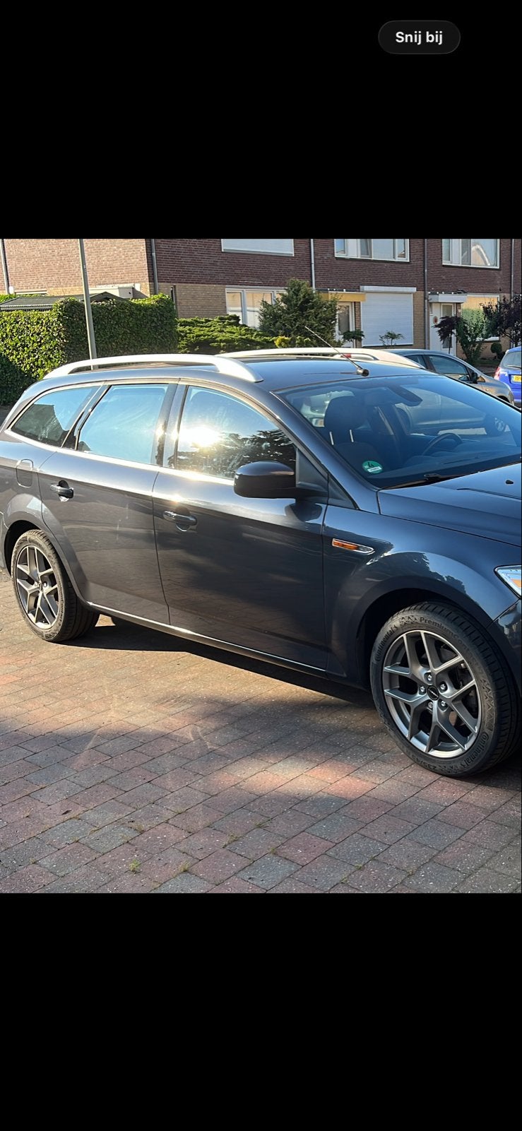 Borbet Y 17 inch velgen met Continental PremiumContact 7, Ophalen, Gebruikt