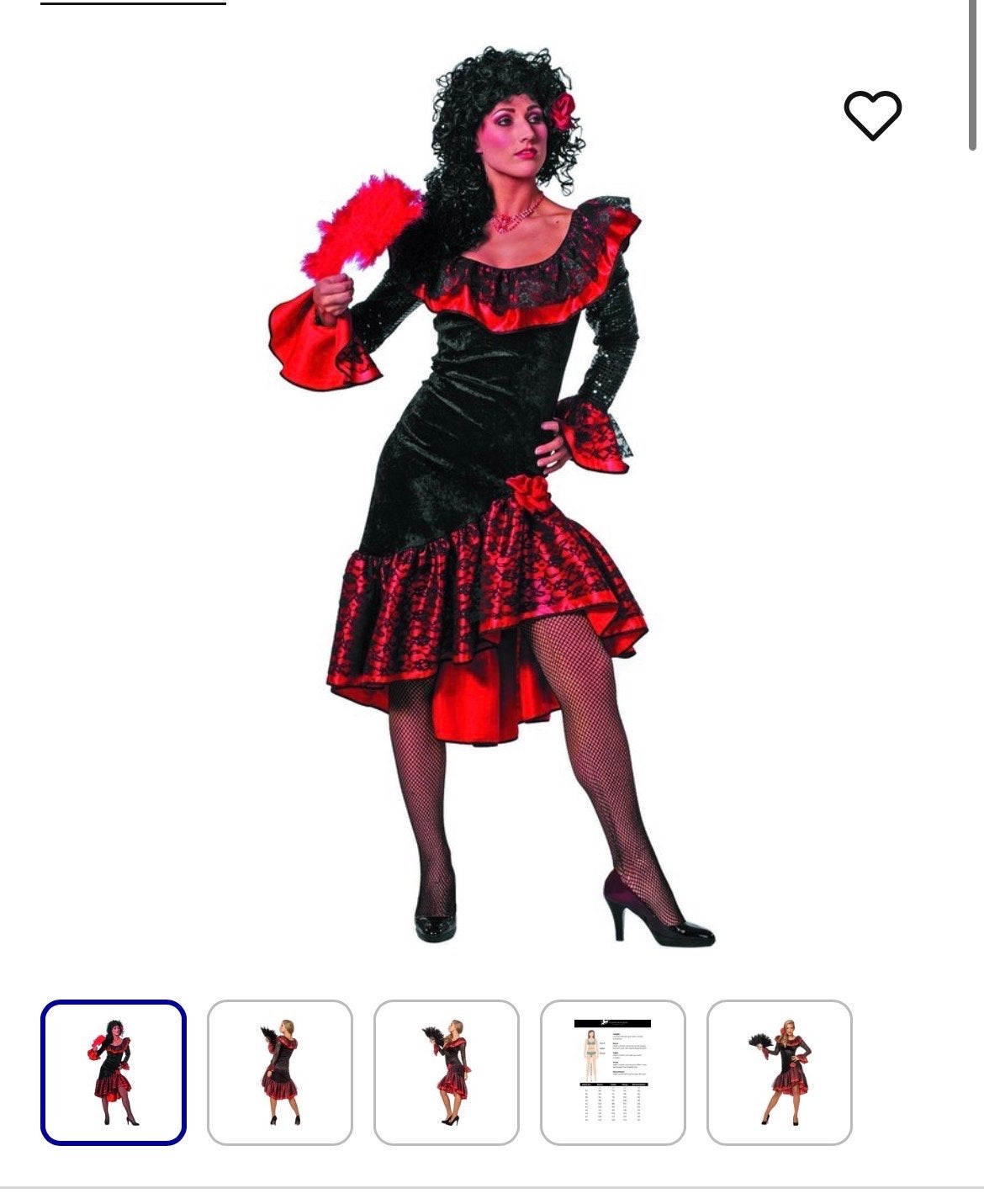 Spaanse jurk Angelita deluxe - Flamenco/Carnaval (Maat 38), Maat 38/40 (M), Carnaval, Ophalen of Verzenden, Zo goed als nieuw
