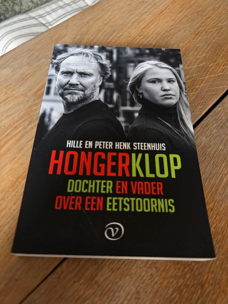 Hongerklop: Dochter en Vader over een Eetstoornis, Ophalen of Verzenden, Zo goed als nieuw, Overige