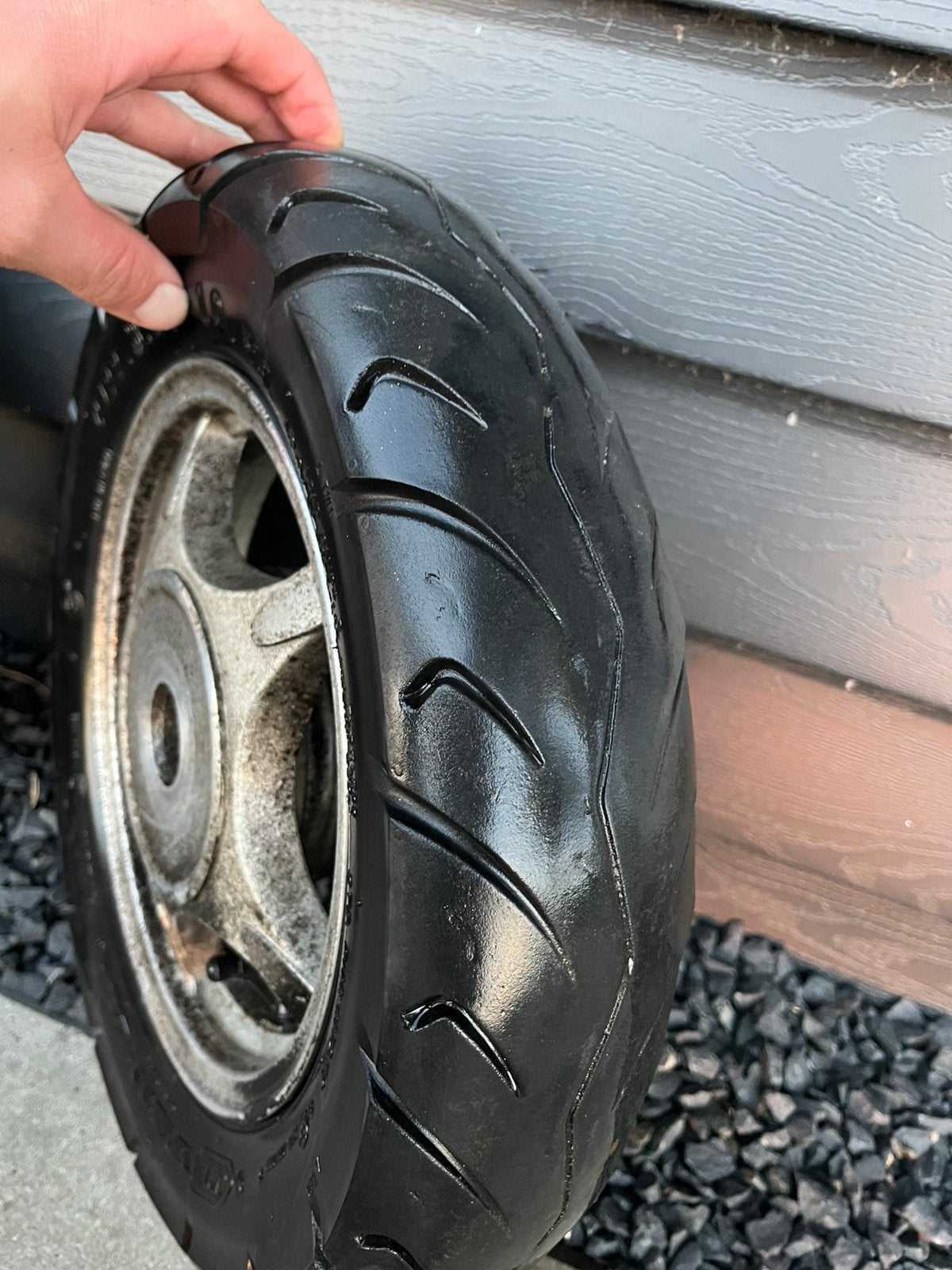 2x achterwiel 10 inch retroscooter, Ophalen of Verzenden