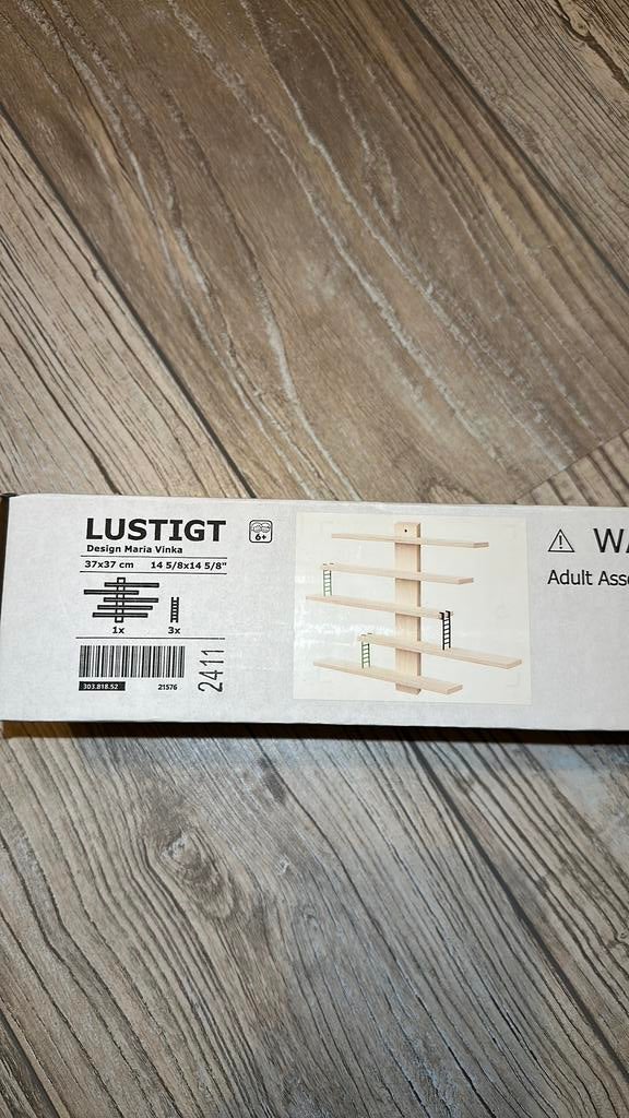 ikea lustigt wandrek 37x37 NIEUW, Ophalen of Verzenden, Zo goed als nieuw, Wanddecoratie