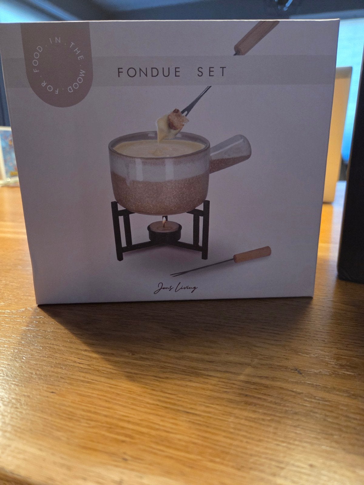 Nieuwe kaas- of chocoladefondue set, Witgoed en Apparatuur, Ophalen, Nieuw