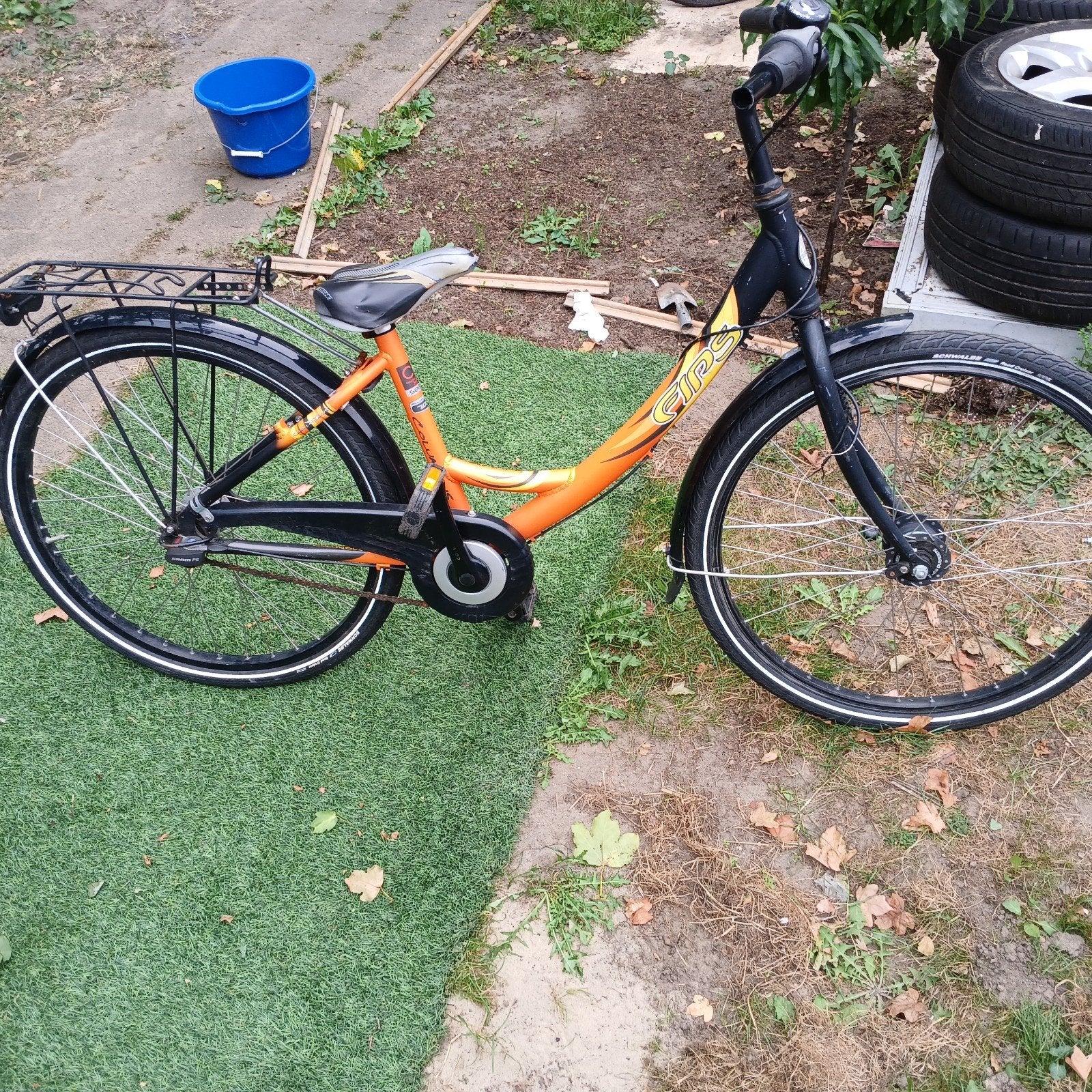 Comfortabele en compacte Columbus fiets, Overige merken, Gebruikt, Velgrem, Versnellingen