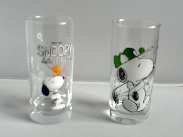 Snoopy # glazen en bekers - zie foto's, Ophalen of Verzenden, Snoopy, Zo goed als nieuw, Gebruiksvoorwerp