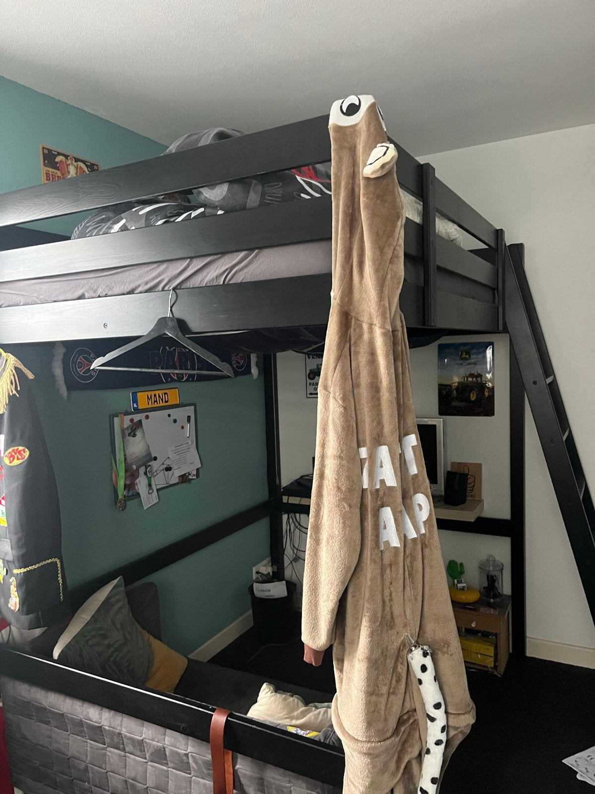 IKEA STORÅ hoogslaper, Huis en Inrichting, Slaapkamer | Stapelbedden en Hoogslapers, Gebruikt, Eenpersoons, 160 tot 180 cm, Ophalen of Verzenden