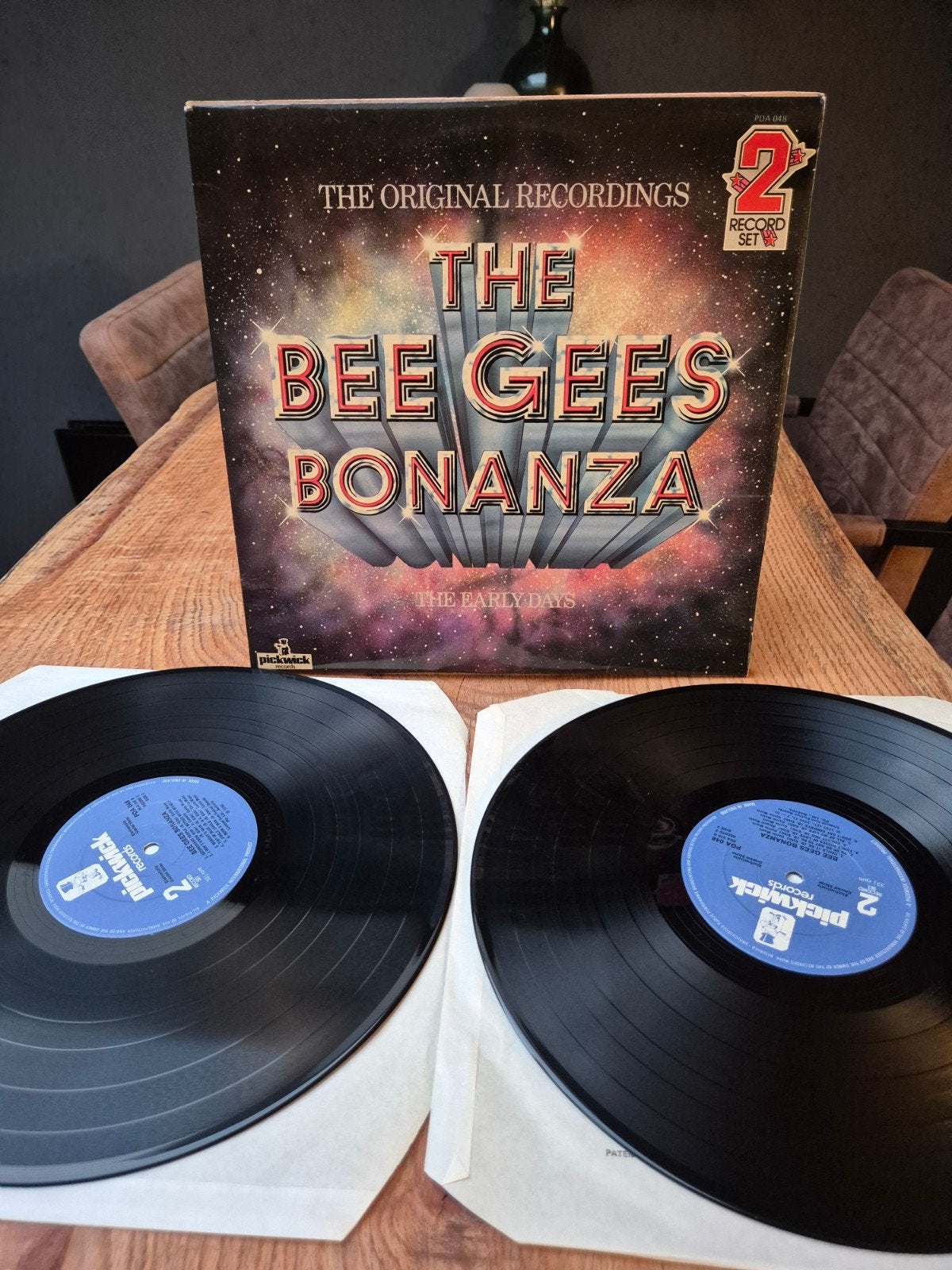 The Bee Gees Bonanza - The Early Days dubbel LP, Cd's en Dvd's, Gebruikt, Pop, Ophalen of Verzenden, 12 inch