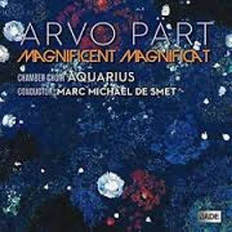 Arvo Pärt Magnificient Magnificat [Jade], Ophalen of Verzenden, Classicisme, Zo goed als nieuw, Kamermuziek