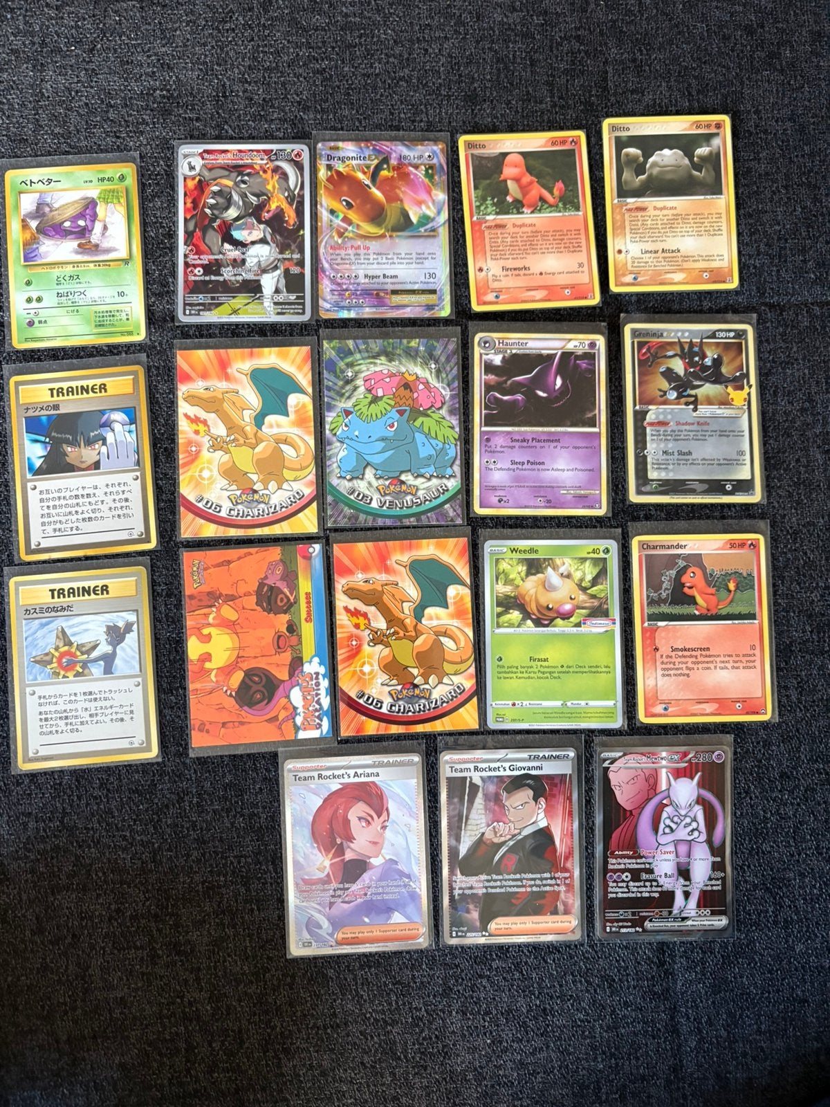 Kleine pokemon verzameling 82 kaarten, Hobby en Vrije tijd, Ophalen of Verzenden, Zo goed als nieuw, Meerdere kaarten