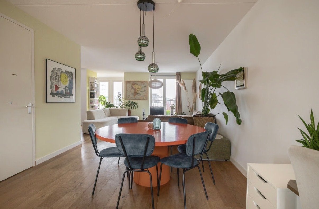 Container Eettafel Marcel Wanders voor Moooi - Ø 160cm, Ophalen, Kunststof, Gebruikt, 150 tot 200 cm