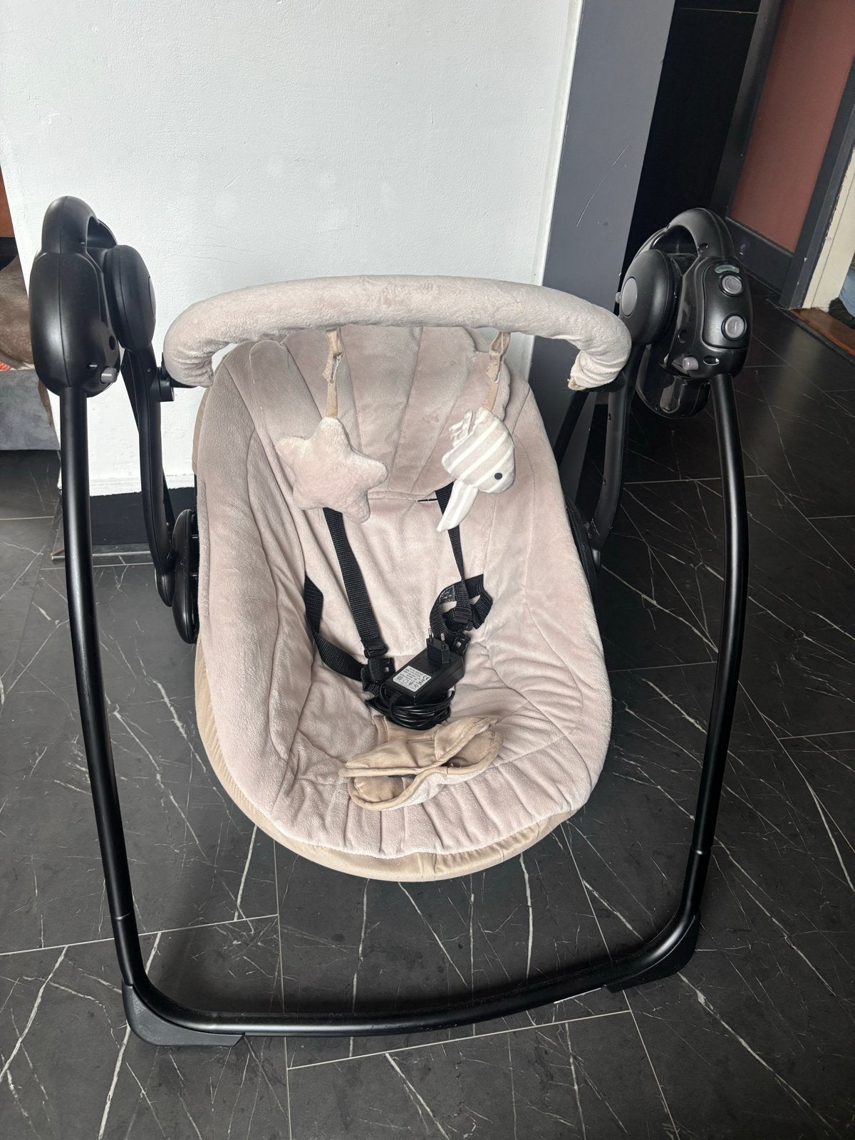 Elektrische schommelstoel, inklapbaar, Kinderen en Baby's, Ophalen, Gebruikt