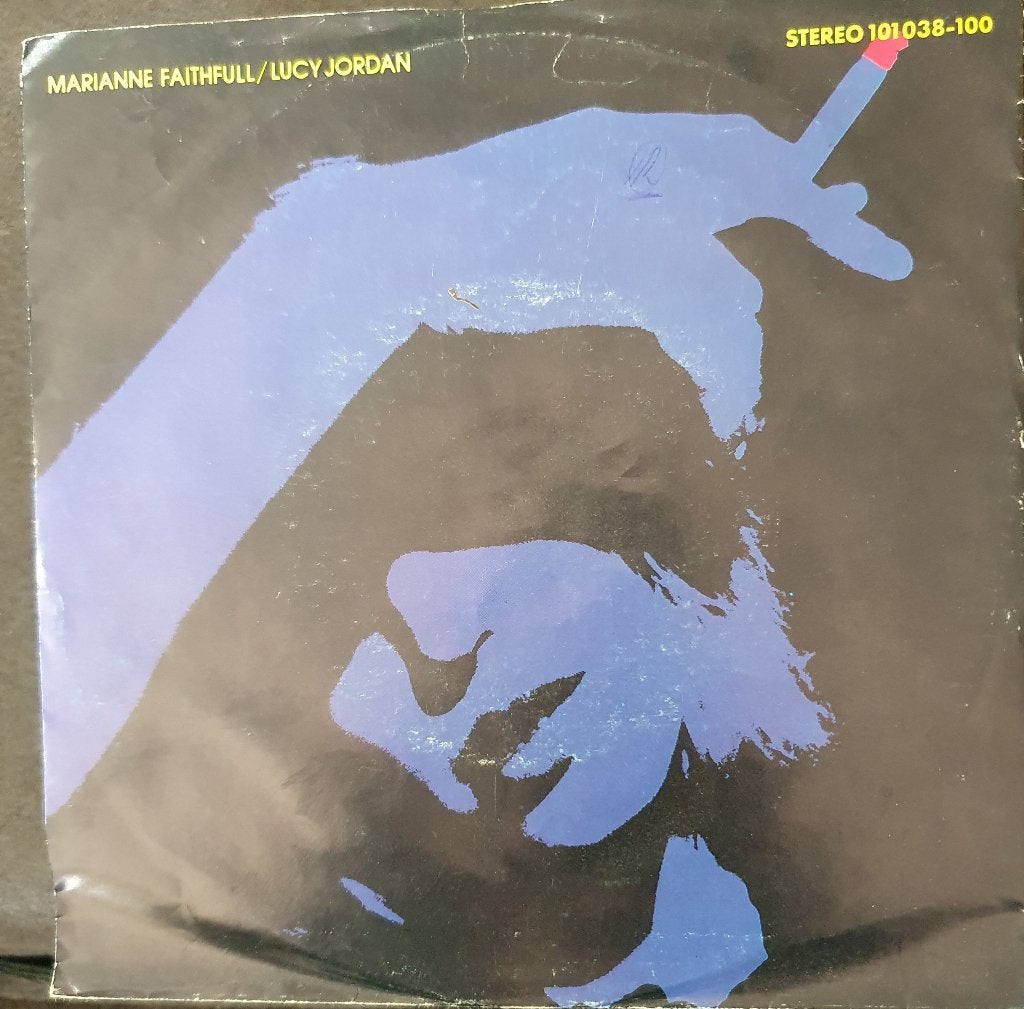 Marianne Faithful - Lucy Jordan, Gebruikt, 7 inch, Pop, Fotohoes