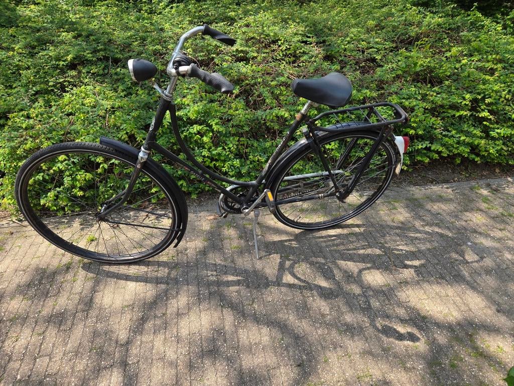 Gazelle populair omafiets, Fietsen en Brommers, Fietsen | Dames | Omafietsen, 56 cm of meer, Ophalen of Verzenden, Gebruikt