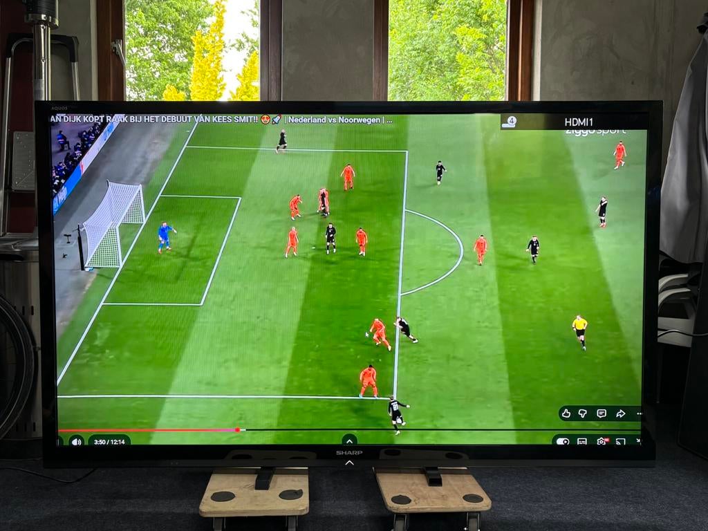Groot scherm WK Voetbal kijken!!  203cm beeldscherm, Audio, Tv en Foto, Televisies, Ophalen, LED, Zo goed als nieuw, 100 Hz
