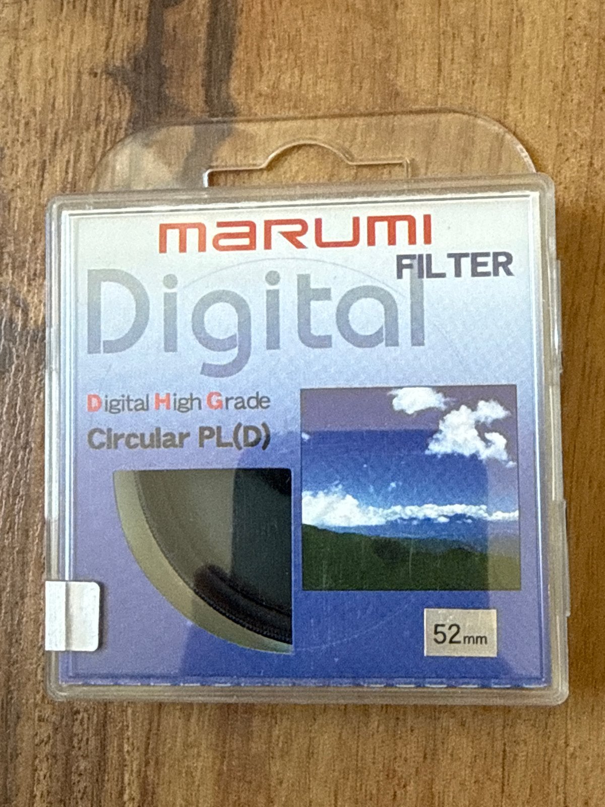 Marumi Digital Circular PL(D) 52mm Filter - Nieuw, Polarisatiefilter, Nieuw, Ophalen of Verzenden, Marumi