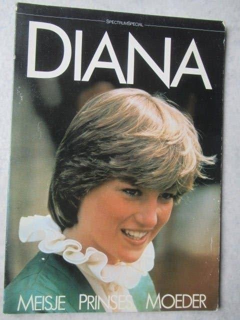 Lady Diana Meisje Prinses Moeder, Verzamelen, Koninklijk Huis en Royalty, Ophalen of Verzenden, Zo goed als nieuw, Buitenland