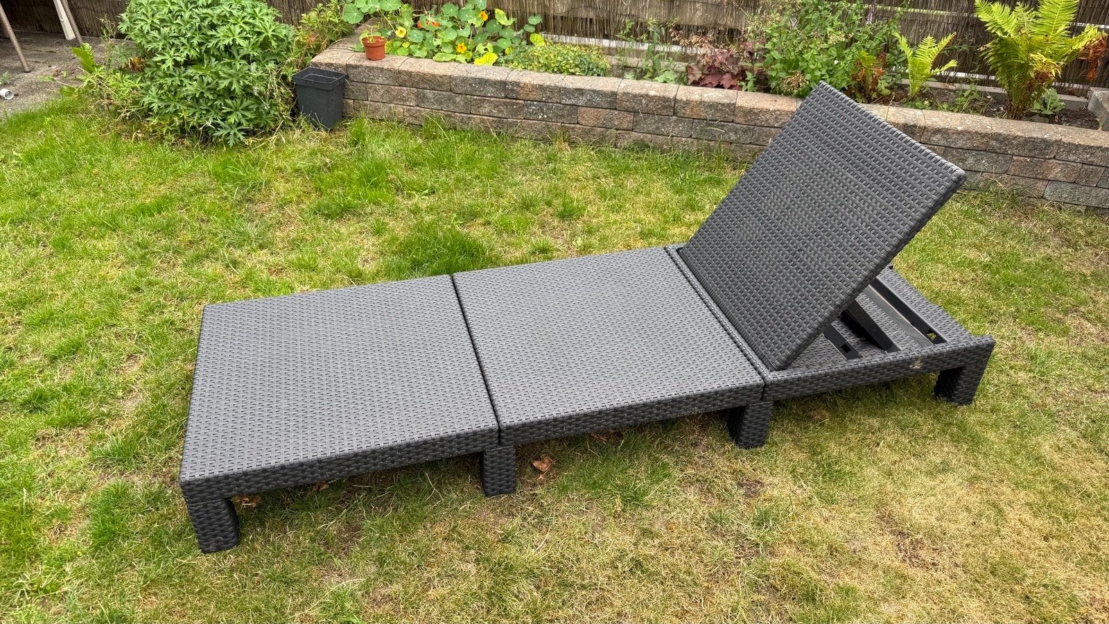 Allibert Daytona ligbed/loungestoel verstelbaar - incl. doos, Ophalen, Gebruikt, Kunststof, Verstelbaar