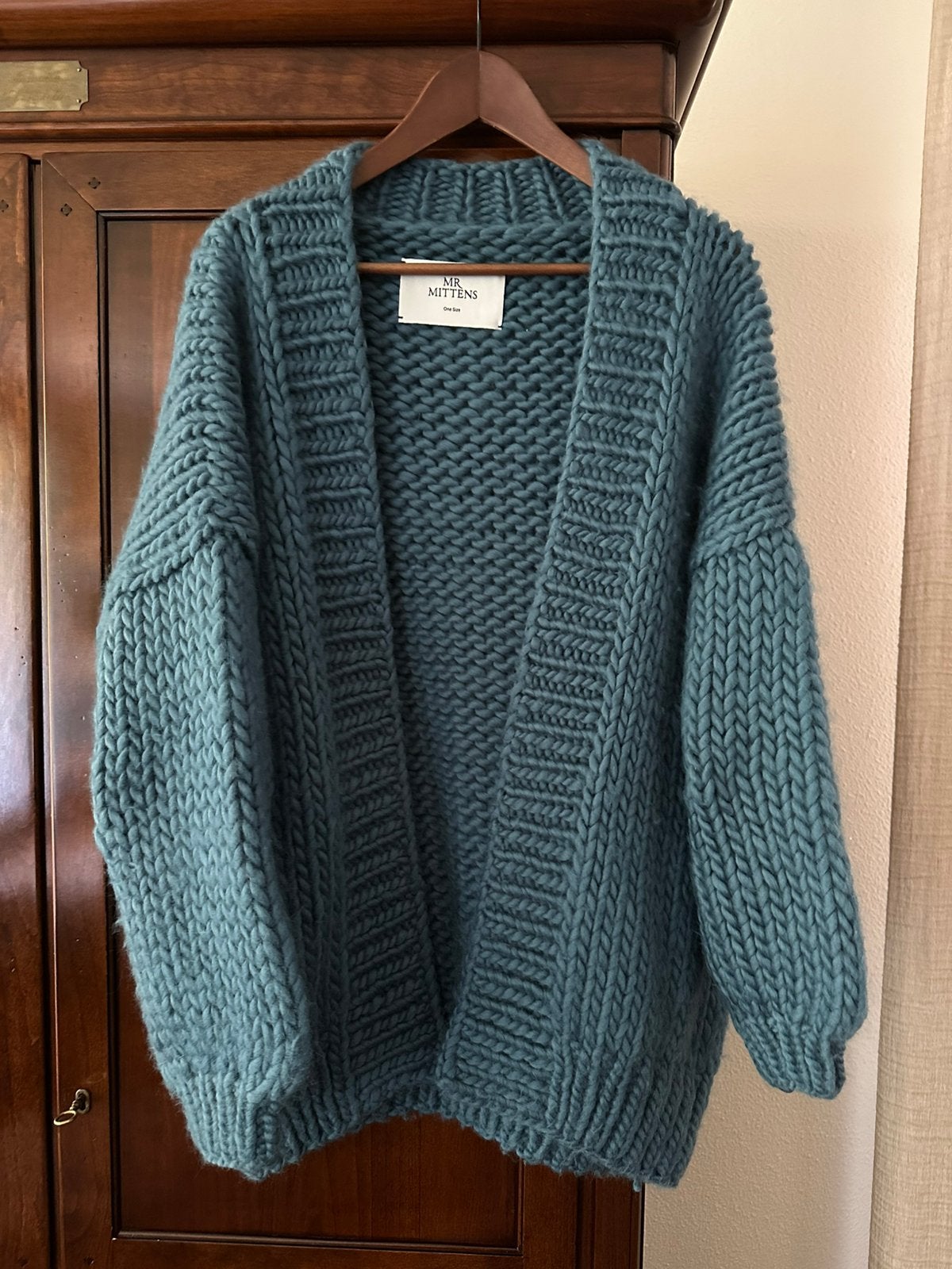 Mr. Mittens Vest, Verzenden, Zo goed als nieuw, Maat 38/40 (M), Blauw