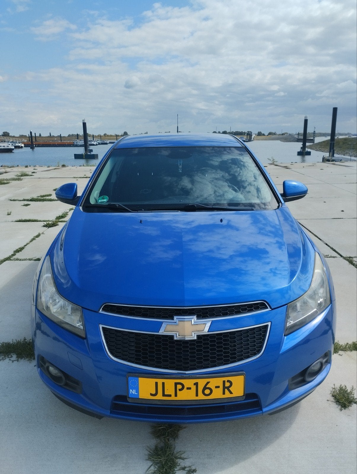 Chevrolet Cruze 1.6 2009 Blauw, Auto's, Chevrolet, Voorwielaandrijving, 15 km/l, 680 kg, 4 cilinders