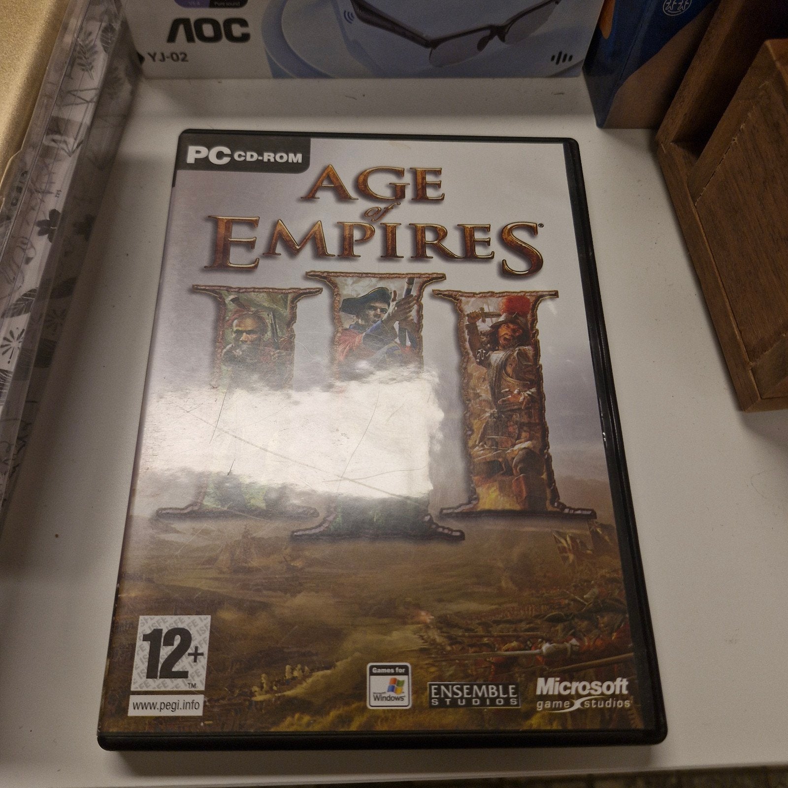 Age of Empires III PC CD-ROM - Strategie Game, Gebruikt, 1 speler, Ophalen of Verzenden, Strategie en Constructie