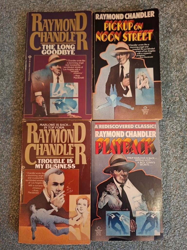 Raymond Chandler Boeken Collectie - 4 Misdaadromans, Ophalen of Verzenden, Gelezen, Raymond Chandler