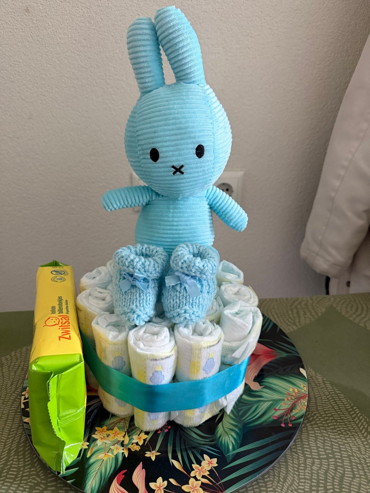 Nijntje Kraamcadeau Jongen - Luiertaart met Knuffel, Ophalen, Nieuw, Kraamcadeau