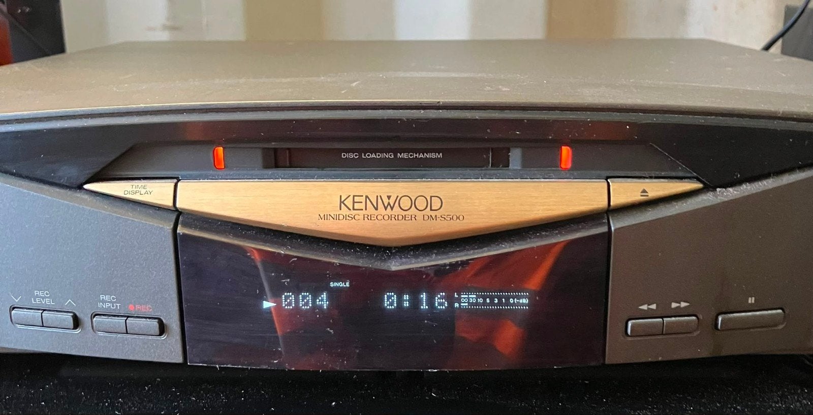 Kenwood Minidisc Recorder DM-S500, Audio, Tv en Foto, Walkmans, Discmans en Minidiscspelers, Ophalen, Minidisc-recorder