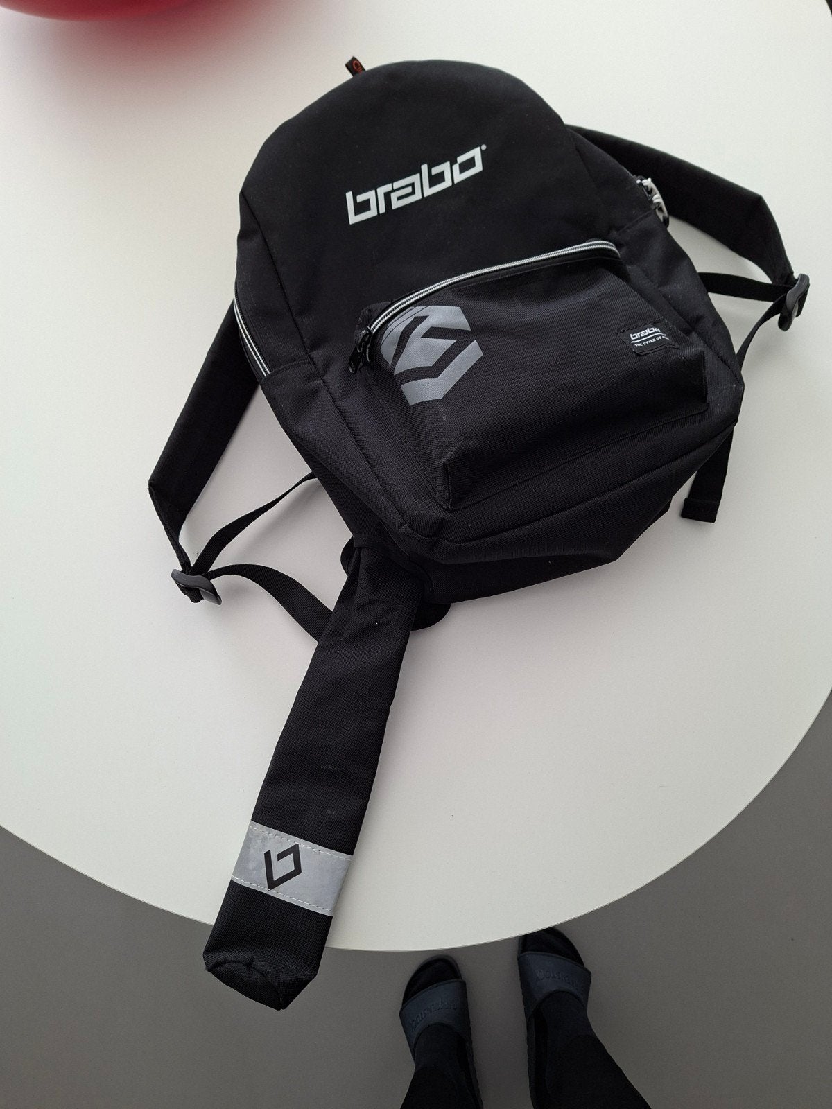 Brabo hockeytas zwart met stick sleeve, Ophalen of Verzenden, Gebruikt
