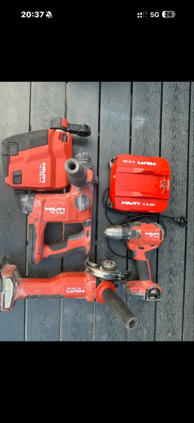 Goedwerkende hilti nuron set, Doe-het-zelf en Verbouw, Gereedschap | Boormachines, Ophalen, 600 watt of meer, Variabele snelheid