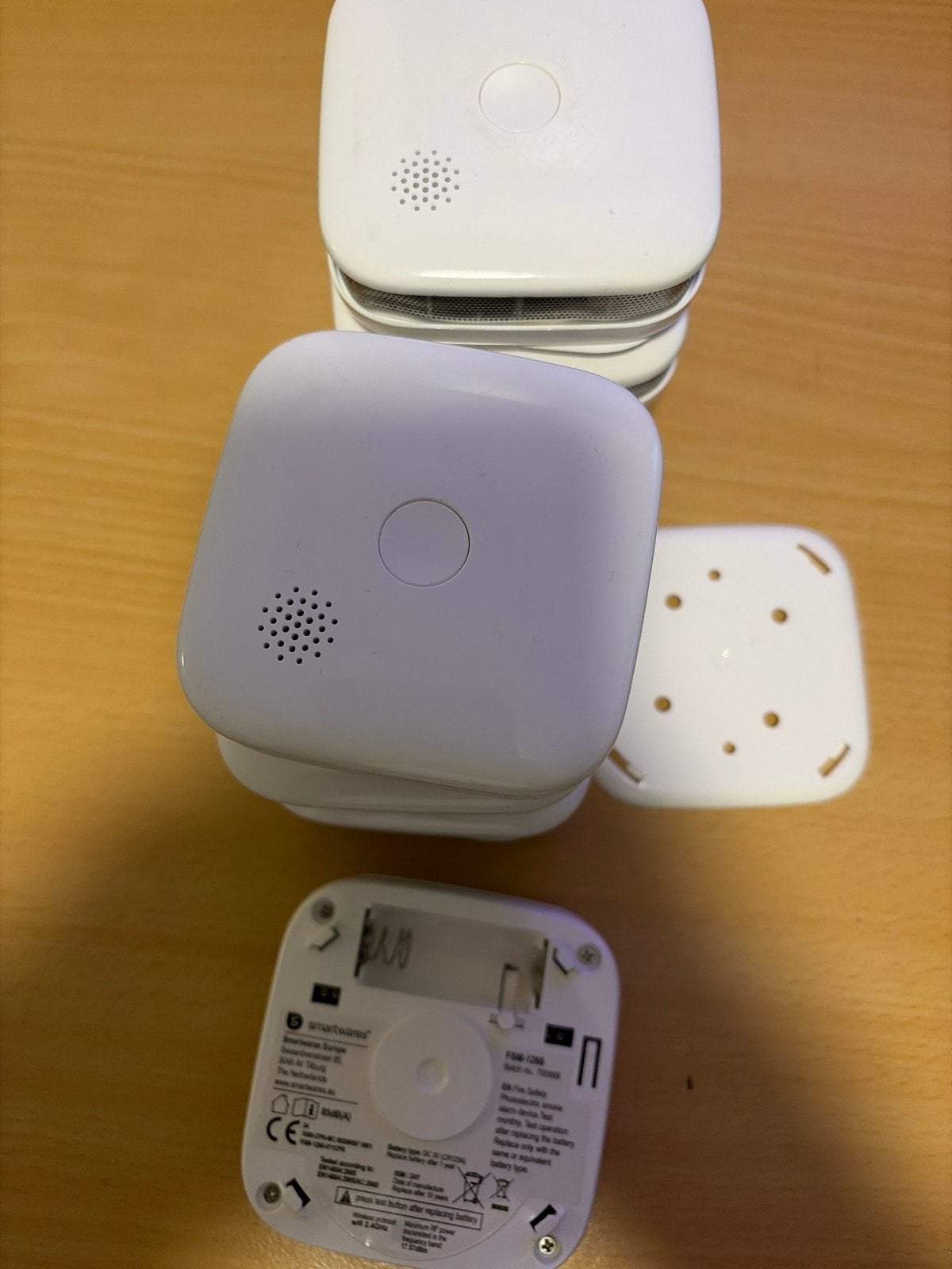 Smartwares FSM-1260 Wifi Rookmelders 7 beschikbaar, Detector, Sensor of Melder, Ophalen of Verzenden, Zo goed als nieuw, Rook
