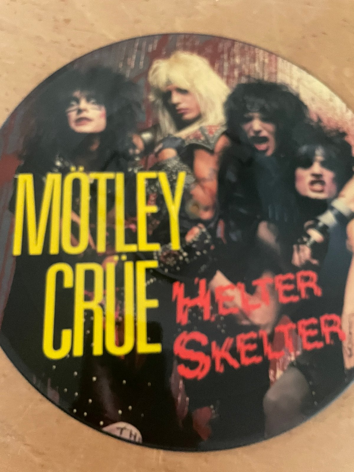 Motley crue - helter skelter pdisc, Ophalen of Verzenden, Zo goed als nieuw