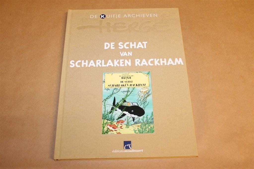Schat van Scharlaken Rackham HC — Kuifje Archieven — Hergé, Boeken, Eén stripboek, Ophalen of Verzenden, Zo goed als nieuw