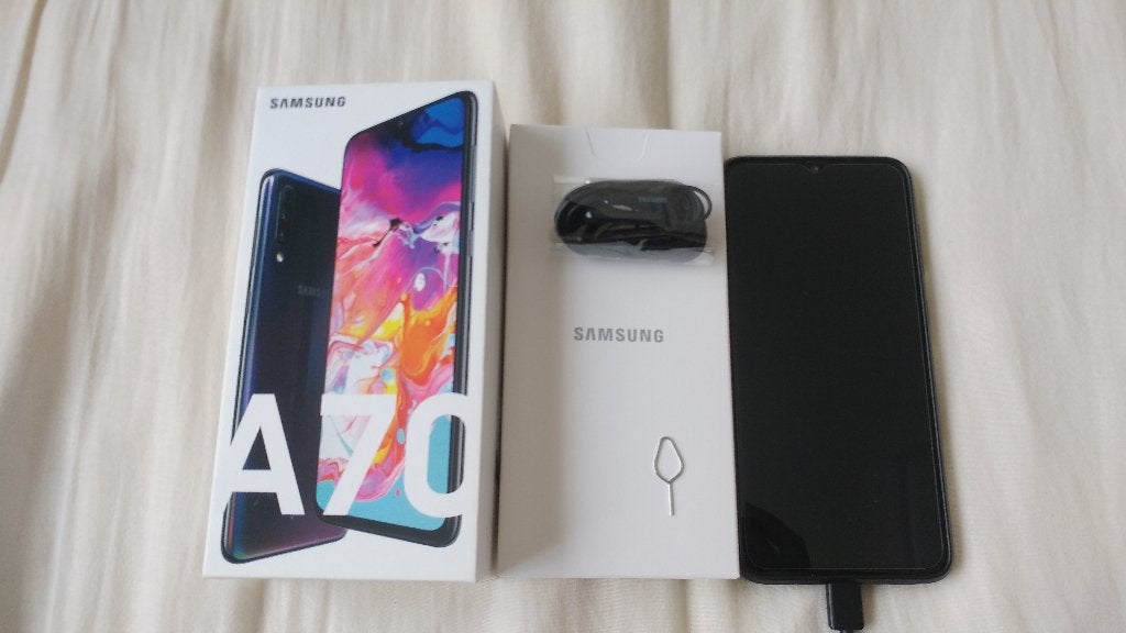 Samsung Galaxy A70 128GB 6GB RAM BATTERIJ NIEUW DUAL SIM, Telecommunicatie, Zwart, Ophalen of Verzenden, Zo goed als nieuw, Galaxy A
