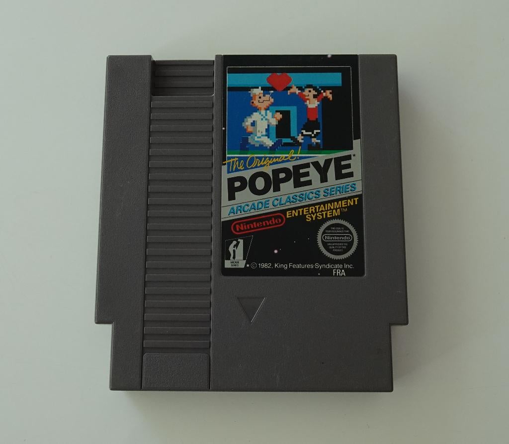 Popeye voor Nintendo NES, Spelcomputers en Games, 1 speler, Zo goed als nieuw, Vanaf 3 jaar, Ophalen