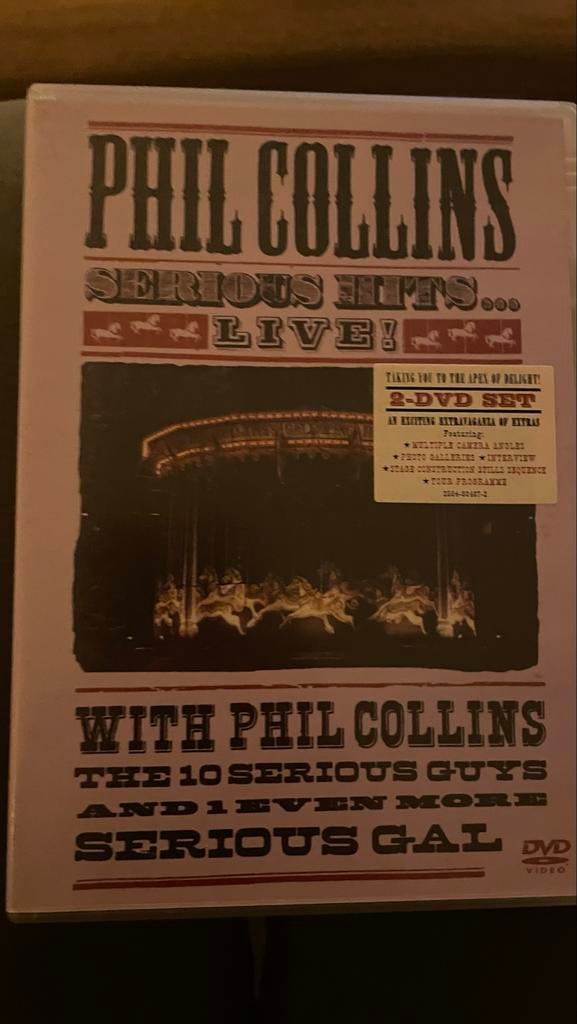 Phil Collins - Serious Hits... Live! (2-DVD Set), Gebruikt, Alle leeftijden, Boxset, Muziek en Concerten