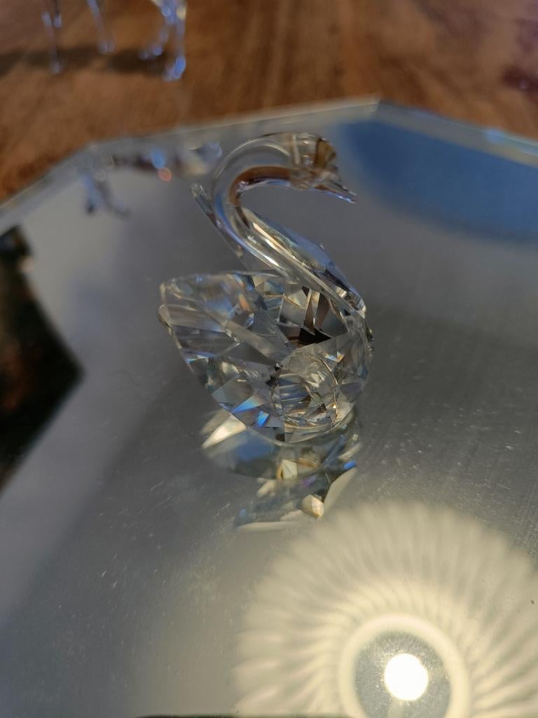 Swarovskibeeldjes op spiegel., Verzamelen, Swarovski, Ophalen of Verzenden, Nieuw, Overige typen