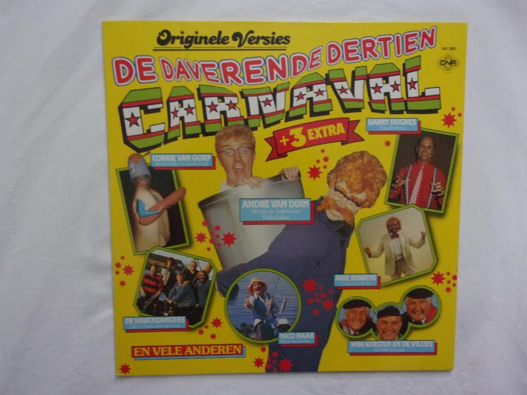 De daverende dertien carnaval - 541-695 LP, Ophalen of Verzenden, Gebruikt, 12 inch